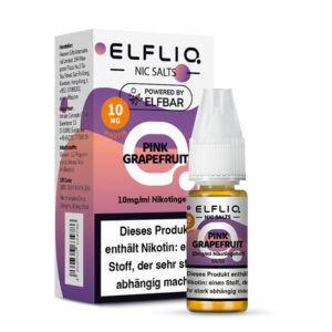 Elfliq - Pink Grapefruit Nikotinsalz Liquid 10ml | 10mg/ml