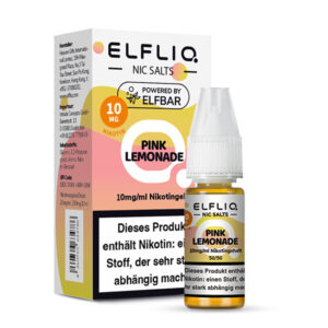 Elfliq - Pink Lemonade Nikotinsalz Liquid 10ml | 10mg/ml