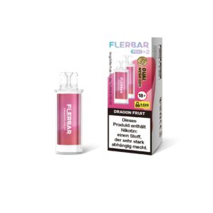 Flerbar Pod – Drachenfrucht 2 % Nikotin (2 Pods)