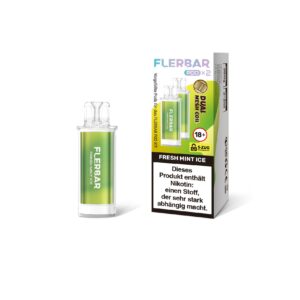 Flerbar Pod – Frisches Minzeis, 2 % Nikotin (2 Pods)