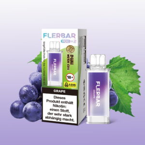 Flerbar Pod – Traube 2 % Nikotin (2 Pods)