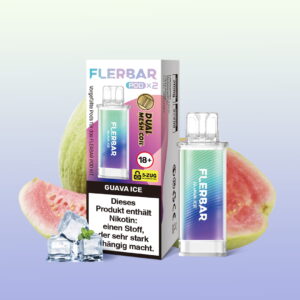 Flerbar Pod – Guava Ice 2 % Nikotin (2 Pods)
