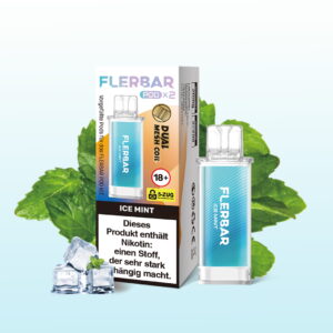 Flerbar Pod – Ice Mint 2 % Nikotin (2 Pods)
