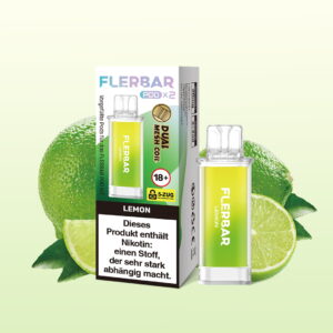 Flerbar Pod – Zitrone 2 % Nikotin (2 Pods)