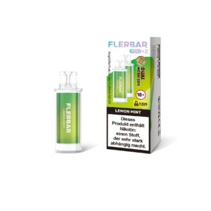 Flerbar Pod – Zitronenminze 2 % Nikotin (2 Pods)