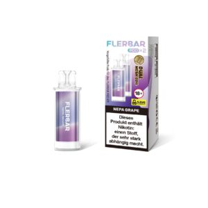 Flerbar Pod – Nepa-Traube, 2 % Nikotin (2 Pods)