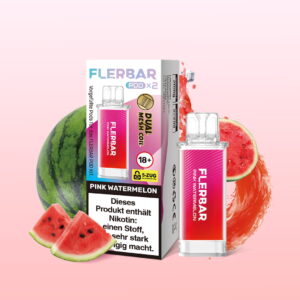 Flerbar Pod – Pink Watermelon 2 % Nikotin (2 Pods)