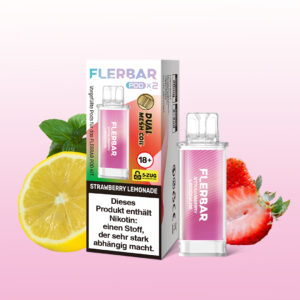 Flerbar Pod – Erdbeerlimonade 2 % Nikotin (2 Pods)