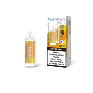 Flerbar Pod – Sommerfrucht 2 % Nikotin (2 Pods)
