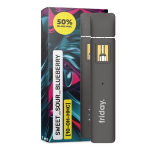 Friday 10-OH-HHC Vape - Süß-saure Blaubeere 1 ml
