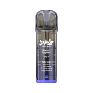 Grabit Nex - POD - Blueberry Raspberry 2% Nikotin 600 Züge (2 Pods)