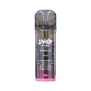 Grabit Nex - POD - Strawberry Ice 2% Nikotin 600 Züge (2 Pods)