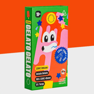 Happy420 - 10HC Deluxe Vape - Gelato Gelato 1ml