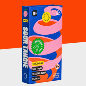 Happy420 - 10HC Deluxe Vape - Sour Tangie 1ml