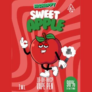 Highappy 10-OH-HHC P Vape - Süßer Apfel 1ml