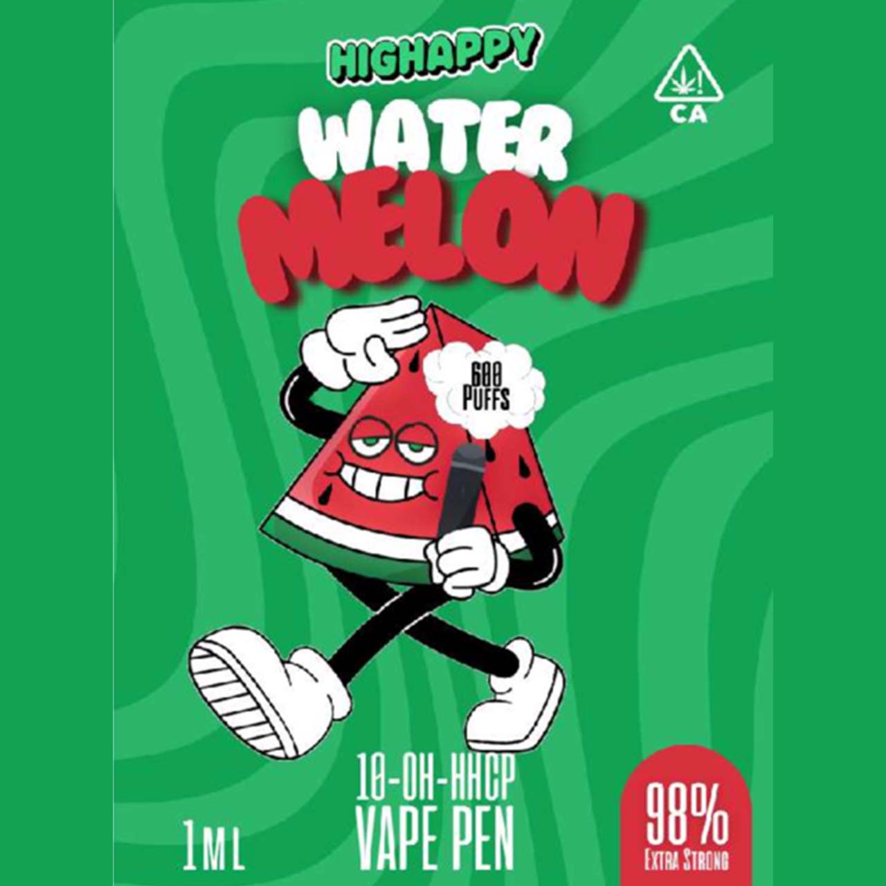 Highappy 10-OH-HHC P Vape - Wassermelone 1ml