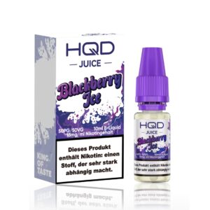 HQD Juice - Brombeereis Liquid 10ml | 18mg/ml