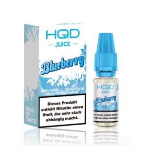 HQD Juice - Blaubeere Liquid 10ml | 18mg/ml