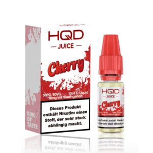 HQD Juice - Kirschflüssigkeit 10 ml | 18 mg/ml