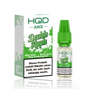 HQD Juice - Doppelapfel Liquid 10ml | 18mg/ml