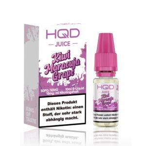 HQD Juice - Kiwi Maracuja Traube Liquid 10ml | 18mg/ml