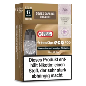 Innocigs Eco Pod – Devils Darling Tabak – 2er Pack