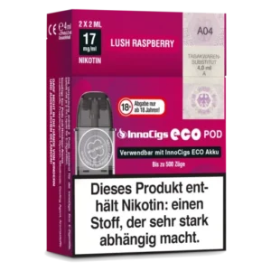 Innocigs Eco Pod – Lush Raspberry – 2er Pack