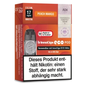 Innocigs Eco Pod – Pfirsich-Mango – 2er Pack