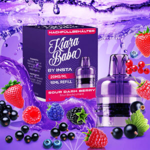 Kiara Baba 10K Pod – Saure dunkle Beeren, 10 ml