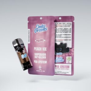 Only Grams – Superior Blend Pod – Pfirsicheis, 2 ml