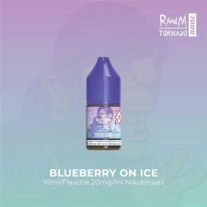 RandM Tornado - Blaubeere auf Eis Nicsalt Liquid 10ml | 20mg/ml
