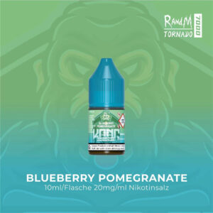 RandM Tornado - Blaubeere-Granatapfel-Nicsalt-Flüssigkeit 10 ml | 20 mg/ml