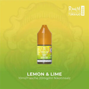 RandM Tornado - Zitrone & Limette Nicsalt Liquid 10ml | 20mg/ml