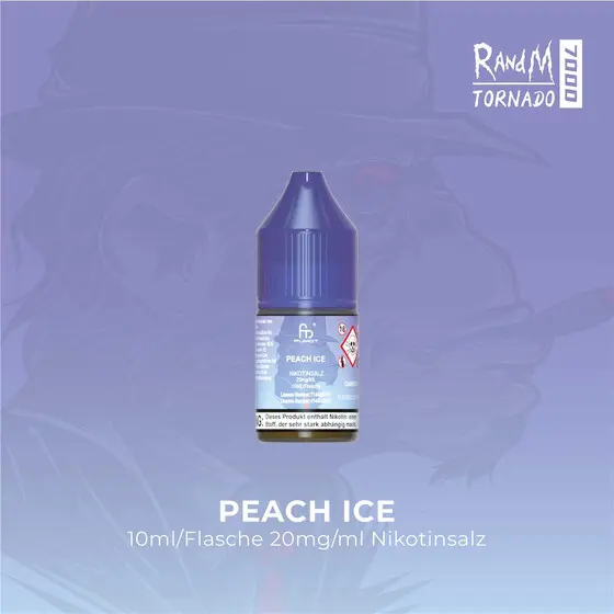 RandM Tornado - Peach Ice Nicsalt Liquid 10ml | 20mg/ml