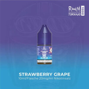 RandM Tornado - Erdbeer-Traube-Nicsalt-Flüssigkeit 10 ml | 20 mg/ml