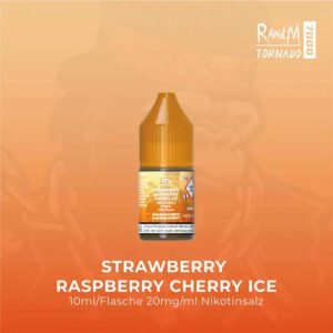 RandM Tornado - Erdbeer-Himbeer-Kirsch-Eis Nicsalt Liquid 10ml | 20mg/ml