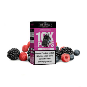 SKE – Crystal Edge 10K Pod – Dreifache Beere 10 ml