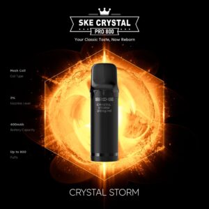SKE Crystal Pro 800 Pod – Crystal Storm 2 % Nikotin (2er-Pack)