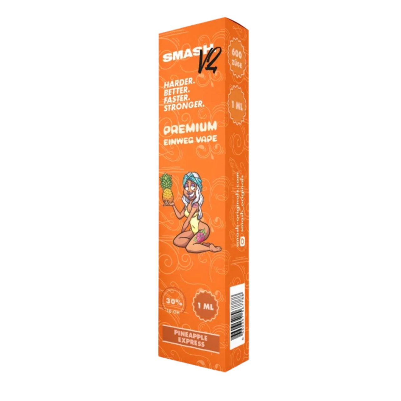 SMASH V2 10-OH-HHC Vape - Ananas Express 1ml