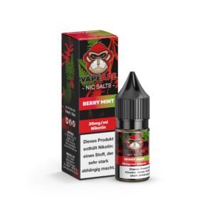 VapeApe - Berry Mint Nikotinsalz-Liquid 10ml | 20mg/ml