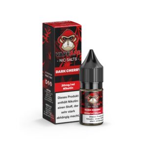VapeApe - Dark Cherry Nikotinsalz-Liquid 10ml | 20mg/ml