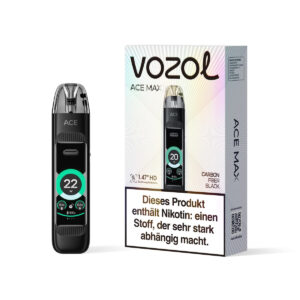 Vozol - Ace Max Pod Kit - Kohlefaser Schwarz